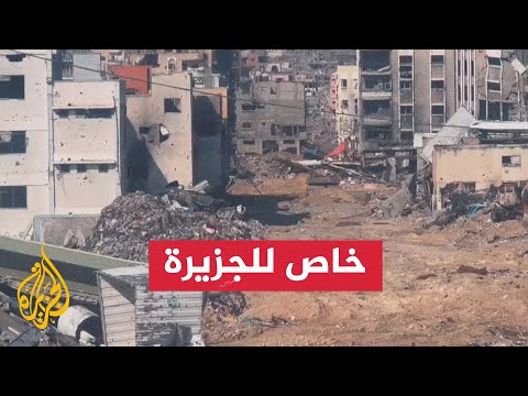 صور خاصة للجزيرة تظهر آليات عسكرية بمحيط المستشفى الإندونيسي شمالي قطاع غزة