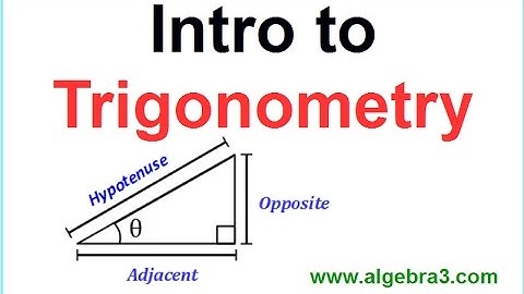 Intro to Trigonometry