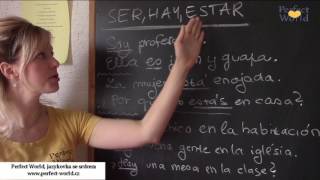 Španělština online: Sloveso 'být' aneb 'ser', 'hay' a 'estar'