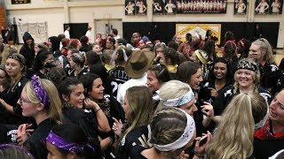 Powder Puff plays on despite weather