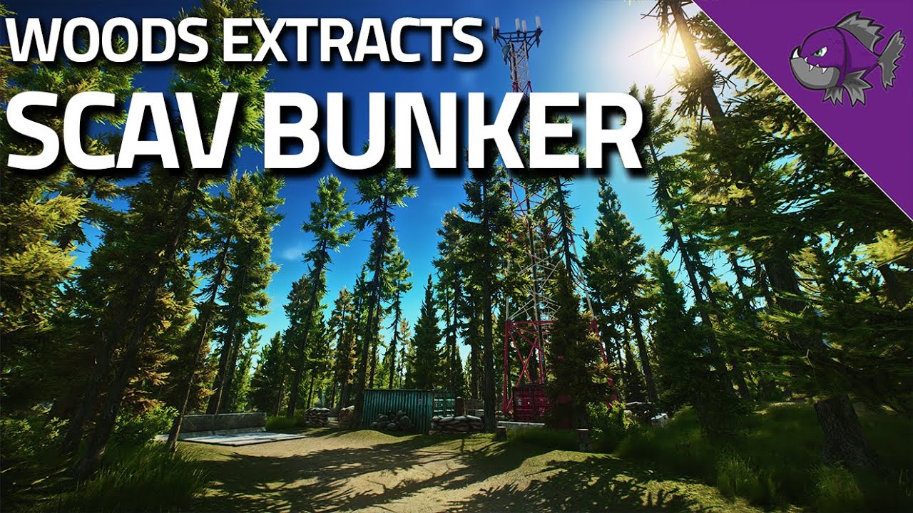 Scav Bunker Woods Extract Guide Escape From Tarkov Youtube