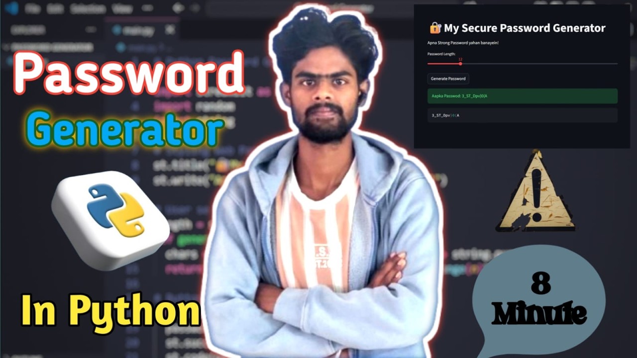 Create a Random Password Generator in Python | Python Project for ...