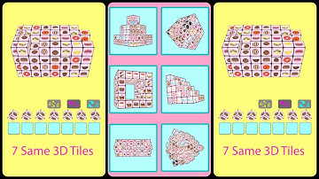 Cube Tile Match 3D Gameplay Video for Android Mobile