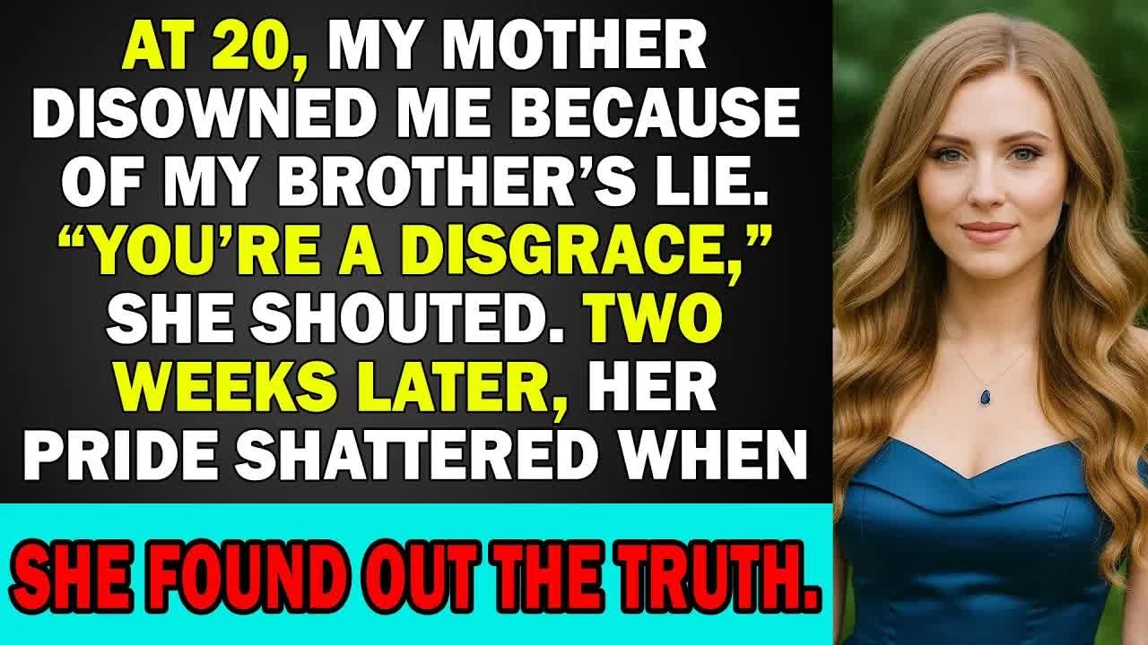 At 20, My Mother Disowned Me Because Of My Brother’s Lie  “You’re A Disgrace,” She Shouted