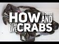 How to Choose & Clean Live Crabs // An easy & simple step-by-step video 如何选杀活螃蟹 How to prepare crabs