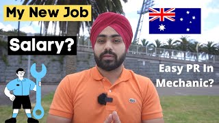 My New Job In Australia? Mechanic Life | How To Get PR In Mechanic Course? Harpreet Sidhu |