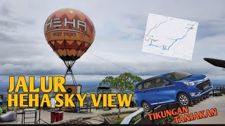 PERJALANAN MENUJU HEHA SKY VIEW PATUK GUNUNG KIDUL YOGYAKARTA || JALUR CEPAT MENUJU HEHA SKY VIEW