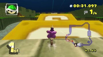 Mario Kart Wii (Fusion) Custom Tracks - Mirror (1 Player) #179 with Komodo Joe