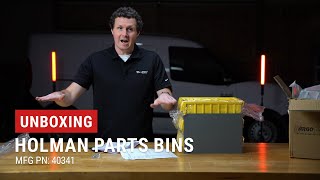 Unboxing a Holman Small Parts Bin Kit