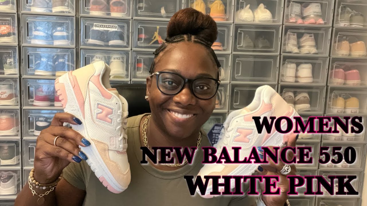 white new balance 550 on feet｜TikTok Search
