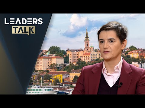 A leaders talk exclusive with serbian pm ana brnabić