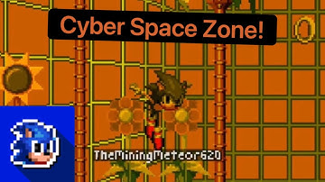 Classic Sonic Simulator Level Showcase: Cyber Space Zone!