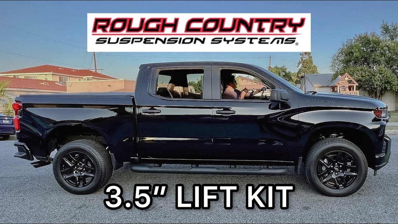 How To Install Chevy Silverado 3.5” Lift kit.. (ROUGH COUNTY) - YouTube