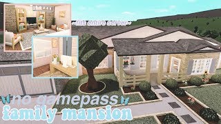 Roblox Bloxburg No Gamepass Family Mansion Fits Entire Server By Elysiane - roblox bloxburg family mansion 139k