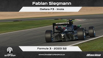 iRacing - 23S2 - Dallara F3 - Formula 3 - Imola - FS