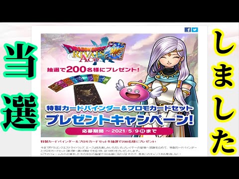 ドラゴンクエストライバルズ 特製カードバインダー 懸賞品