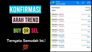 Mengenal Konfirmasi Arah Trend Dengan Mudah  Market Akan Tunduk Pada Anda