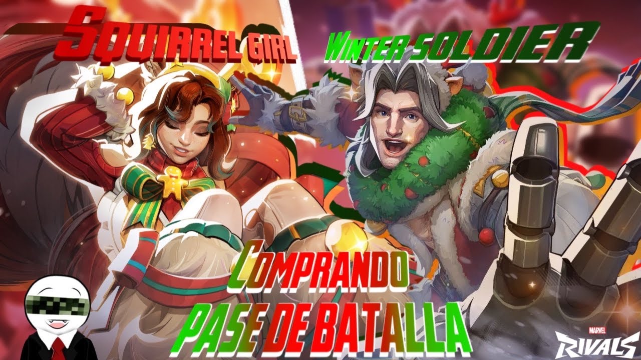 Comprando Pase navideño en Marvel rivals