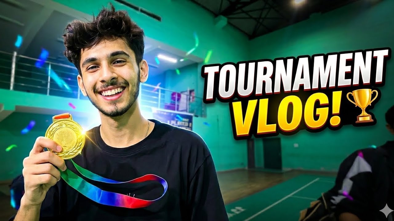 Badminton Tournament Vlog 🏸 | Did I Win? - YouTube