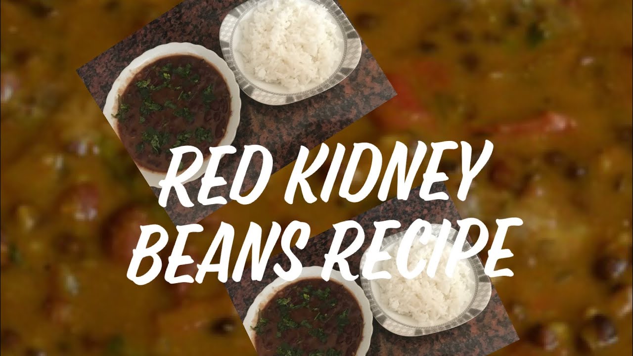 Red kidney beans recipe made by Mash Sisters Kitchen. YouTube