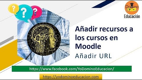 CURSO PARA PROFESORES MOODLE (COMPLETO 2022) VIDEO U3S3 Añadir una URL