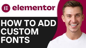 HOW TO ADD CUSTOM FONTS IN ELEMENTOR (2025)