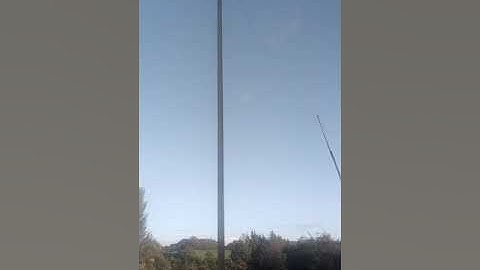 💠📻💠Restricted space antenna-- 40-10M Half Size G5RV. 💠📻💠