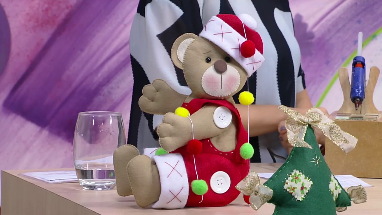 Ursinho em Feltro - Carmen Silva - 07/12/2016 P2