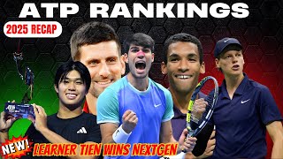 Famous Final ATP 2025 Rankings Explained: Alcaraz #1, Learner Tien Wins Next Gen Net Worth