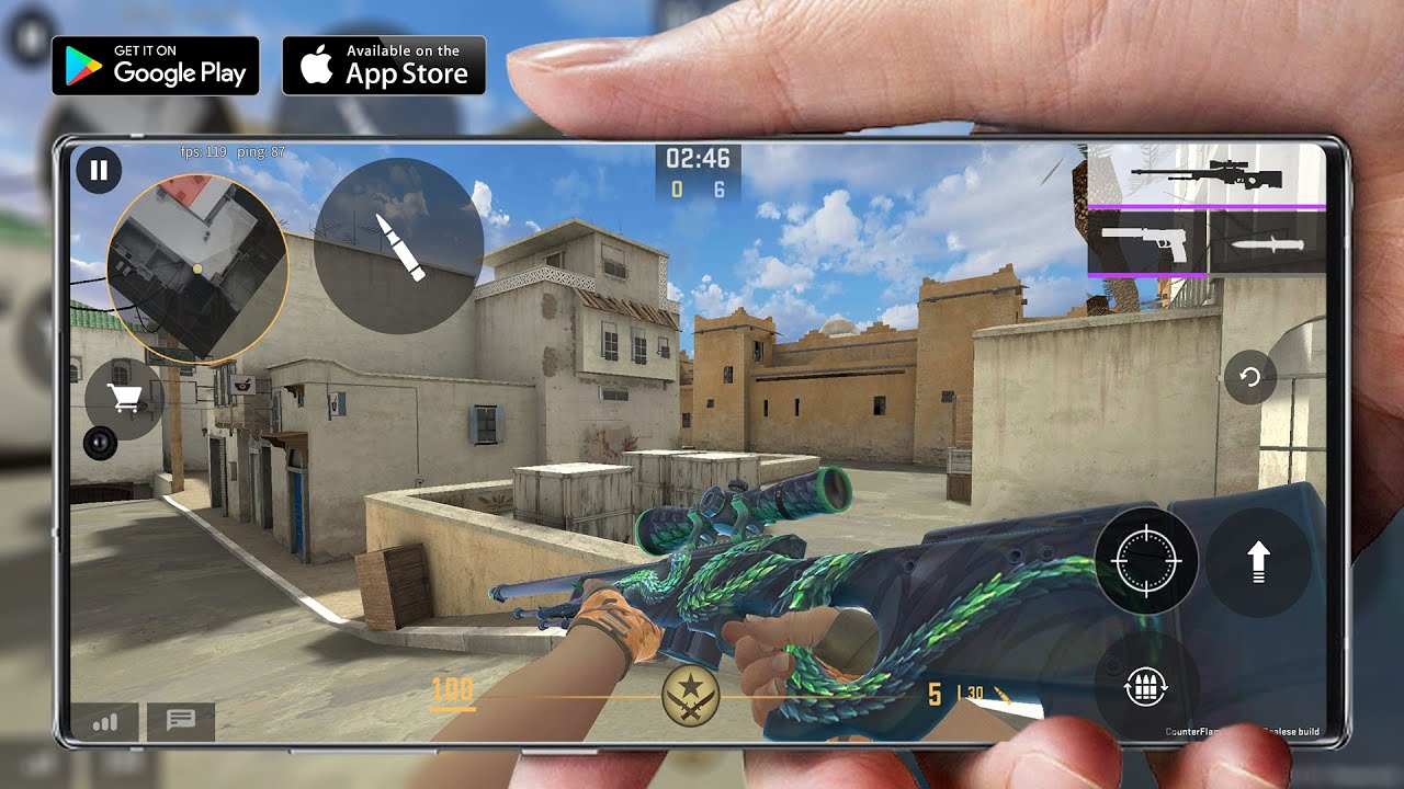 COUNTER FLAME | CS:GO MOBILE BENZERİ OYUNLAR - YouTube