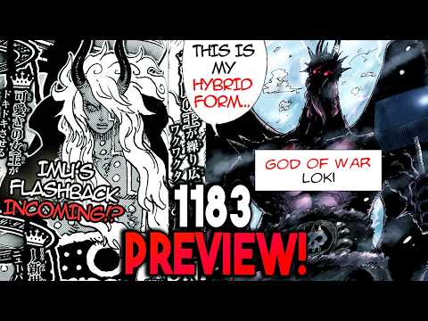 One Piece Chapter 1183 Preview: Luffy & Loki vs. Imu, Elbaf Final Battle Imminent!
