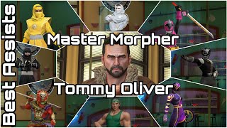 Best Assists For Master Morpher Tommy Oliver | Power Rangers Legacy Wars
