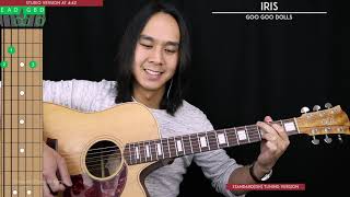 Iris Guitar Cover Acoustic - Goo Goo Dolls 🎸 Standard & Alternate Tuning |Tabs + Chords| screenshot 1