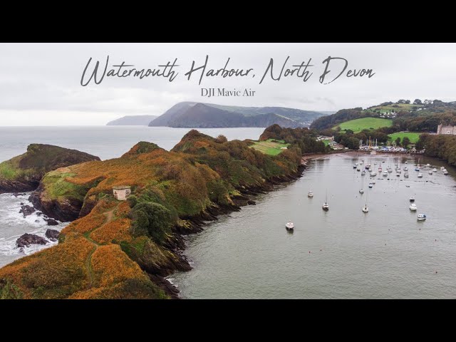 Watermouth Harbour, North Devon // DJI Mavic Air Drone