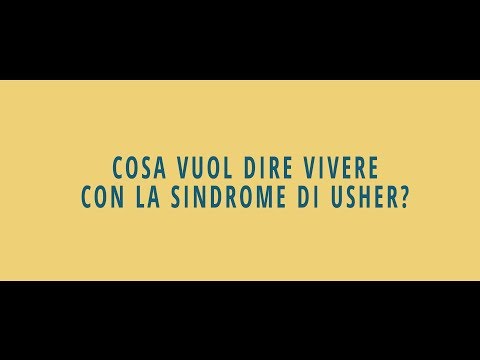 Sindrome di Usher: persone, visioni e fotografia