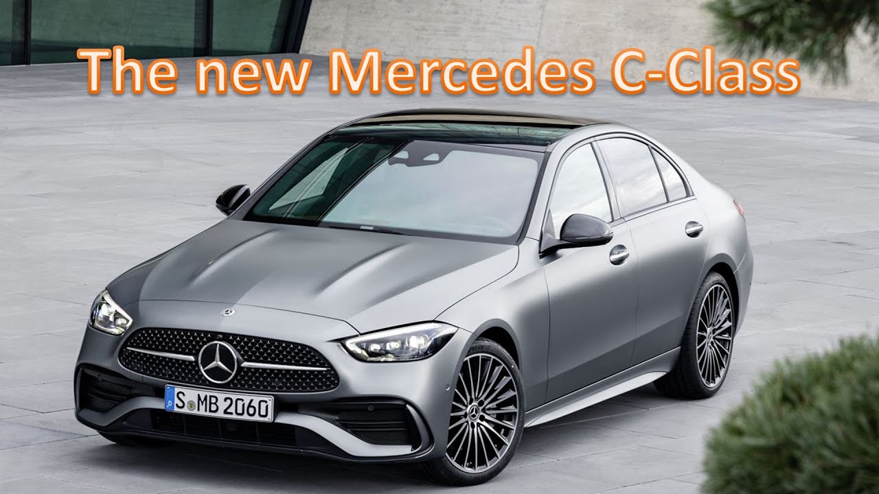 Die neue Mercedes C-Klasse W206 - the new Mercedes C-Class 