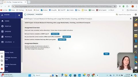 SAM Project 1b Excel Module 03 Working with Large Worksheets, Charting, and What-If Analysis