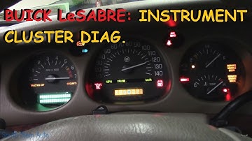 Buick LeSabre: Instrument Cluster Diagnosis
