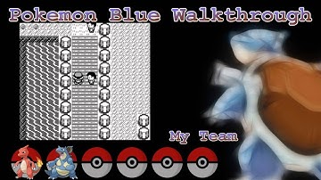 Pokemon Blue Walkthrough Part 8 - Eating Up The 6pc. McNugget Bridge!