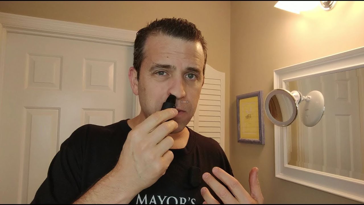 Mangroomer Pro Essential Nose And Ear Hair Trimmer Review And Demo