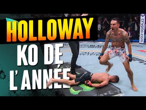 Max Holloway met un KO pour l'histoire face à Justin Gaethje !