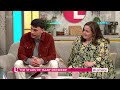 Richard gadd creator jessica gunning baby reindeer actors on lorraine 18042024