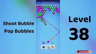 Shoot Bubble Level 38 Walkthrough | Pop Bubbles Game 🎯 | Go Answer screenshot 5