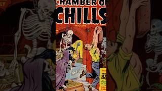 chamber of chills comic cover #animation #art #foryou #like #vintage #retro #comic #colors #horror