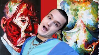 My A* FINAL YEAR A-LEVEL ART BOOKS TOUR || Full marks sketch book tour (Iconic & Legandric content)