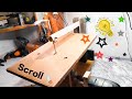 How To Make a Table Scroll Saw Machine - Drill Powered Scroll Saw - Diy Scroll Saw