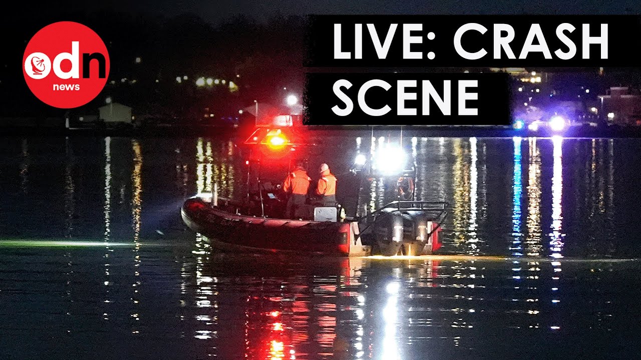 LIVE: Search for Survivors After Washington DC Plane Crash - YouTube