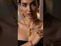 Elegant Gold Jewellery for party#necklace #gold #partywear #jewelry #designergemjewels #goldearrings
