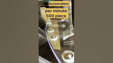 Fully automated production system with sensor based sorting #automation  #industrialautomation