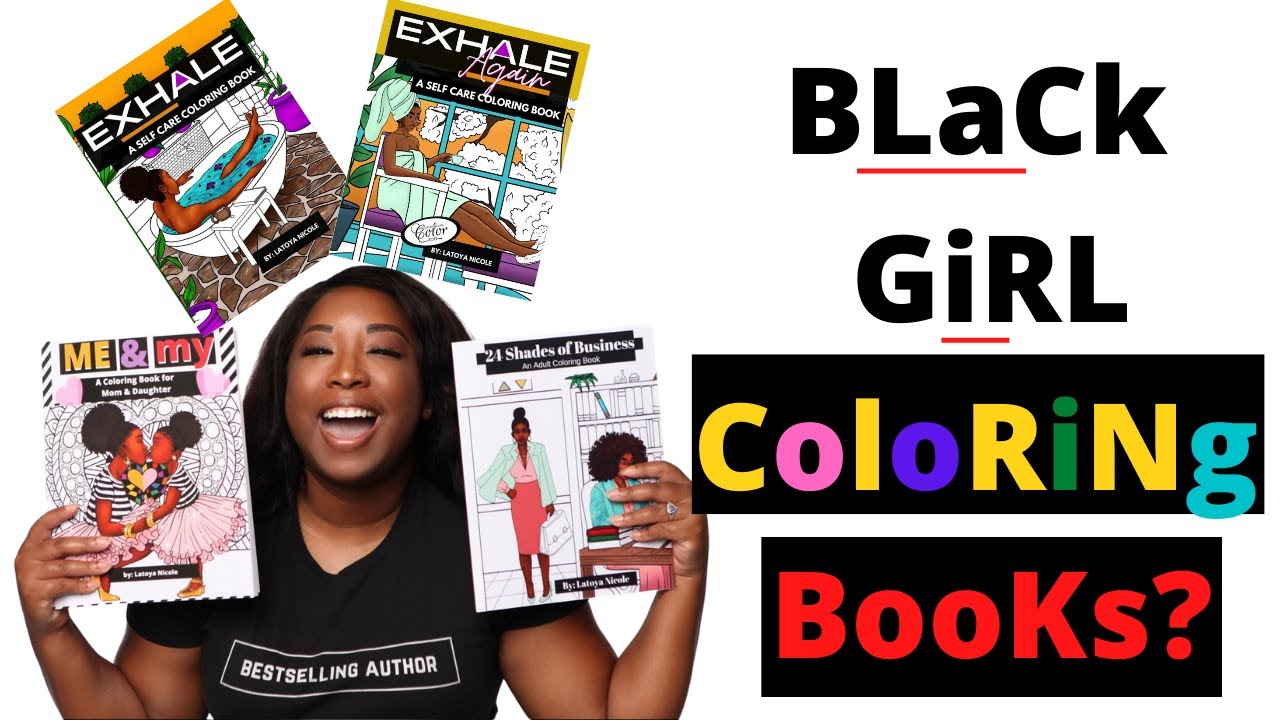 24 Shades of Business COLORING BOOK  Black Girl Coloring Book –  Entrepreneurs Color Too